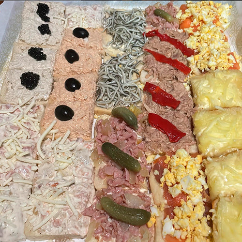 Canapés variados