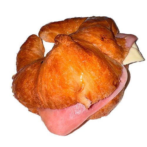 Croissant salado individual Jamón y Queso