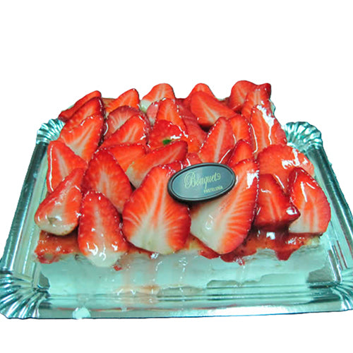 Tarta de hojaldre con Fresas (multialérgicos)