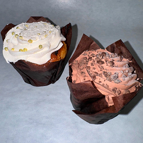 Muffins de Chocolate Blanco/Negro (sin Gluten)