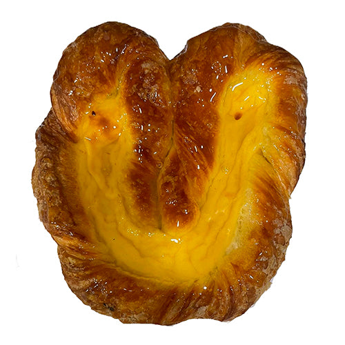 Oreja grande artesana con crema