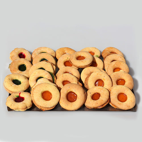 Pastas de Té rellenas de Naranja o Fresa